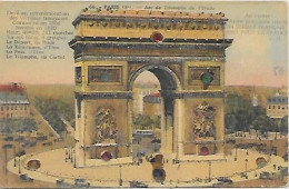 CPA Paris Arc De Triomphe De L'Etoile - Distretto: 08