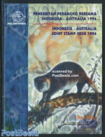 Indonesia 1996 Australia Booklet, Joint Issue Australia, Mint NH, Nature - Various - Animals (others & Mixed) - Monkey.. - Unclassified