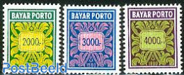 Indonesia 1991 Postage Due 3v, Mint NH - Indonesië