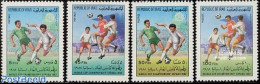Iraq 1982 World Cup Football 4v, Mint NH, Sport - Football - Irak