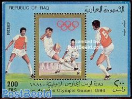 Iraq 1984 Olympic Games S/s, Mint NH, Sport - Football - Olympic Games - Iraq