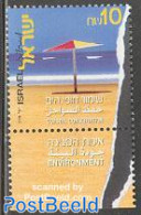 Israel 2001 Coastal Conservation 1v, Mint NH, Nature - Environment - Nuevos (con Tab)