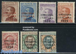 Italy 1924 From Italia To South America 7v, Mint NH, Transport - Ships And Boats - Altri & Non Classificati