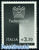 Italy 2010 Made In Italy, Federacciai 1v, Mint NH, Various - Export & Trade - Other & Unclassified