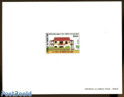 Ivory Coast 1988 Stamp Day Epreuve De Luxe, Mint NH, Post - Stamp Day - Nuovi