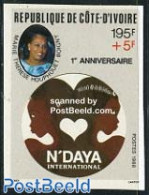Ivory Coast 1988 NDaya Int. 1v Imperforated, Mint NH - Nuevos