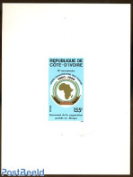 Ivory Coast 1990 African Postal Union Epreuve De Luxe, Mint NH, Various - Post - Maps - Ungebraucht