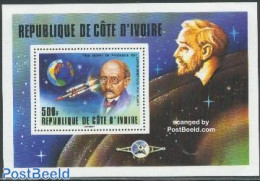 Ivory Coast 1978 Nobel Prize Winners, S.A. Arrhenius S/S, Mint NH, History - Science - Transport - Nobel Prize Winners.. - Ongebruikt