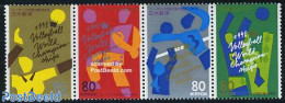 Japan 1998 Volleyball 4v [:::], Mint NH, Sport - Sport (other And Mixed) - Volleyball - Neufs