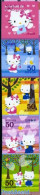 Japan 2009 Hello Kitty 5v S-a, Mint NH, Nature - Cats - Art - Children's Books Illustrations - Nuevos