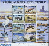 Jersey 1998 Sea Birds 8v M/s, Mint NH, Nature - Birds - Jersey