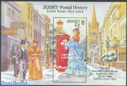 Jersey 2002 Letter Boxes S/s, Mint NH, Mail Boxes - Post - Art - Fashion - Posta