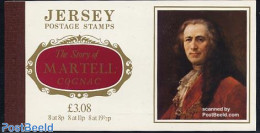 Jersey 1982 The Story Of Martell Booklet, Mint NH, Nature - Wine & Winery - Stamp Booklets - Wines & Alcohols