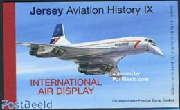 Jersey 2007 Aviation History Prestige Booklet, Mint NH, Transport - Stamp Booklets - Aircraft & Aviation - Non Classés