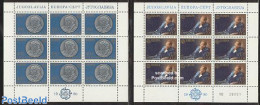 Yugoslavia 1980 Europa, 2 M/ss, Mint NH, History - Europa (cept) - Politicians - Unused Stamps