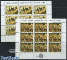 Yugoslavia 1981 Europa 2 M/ss, Mint NH, History - Various - Europa (cept) - Folklore - Ongebruikt