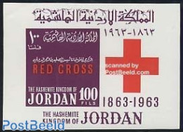 Jordan 1963 Red Cross S/s, Mint NH, Health - Red Cross - Cruz Roja