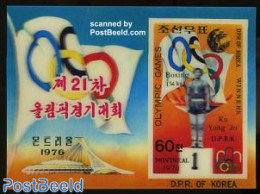 Korea, North 1977 Olympic Winners S/s 3-D, Mint NH, Sport - Various - Olympic Games - Other Material Than Paper - 3-D .. - Fehldrucke