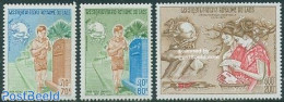 Laos 1974 UPU Centenary 3v, Mint NH, Post - U.P.U. - Post
