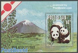 Laos 1981 Panda Bears S/s, Mint NH, Nature - Animals (others & Mixed) - Pandas - Laos
