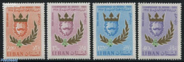 Lebanon 1965 Bridge Championship 4v, Mint NH, Sport - Playing Cards - Sport (other And Mixed) - Libano