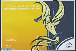 Lebanon 2004 Freedom For Prisoners 29-1-2004 S/s, Mint NH - Liban