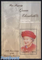 Lesotho 2004 Queen Jubilee S/s, Mint NH, History - Kings & Queens (Royalty) - Familles Royales