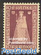 Liechtenstein 1941 Definitive, Madonna 1v, Mint NH, History - Kings & Queens (Royalty) - Art - Amedeo Modigliani - Unused Stamps