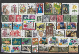 Lot De 50 Timbres Oblitérés D'Australie - Used Stamps