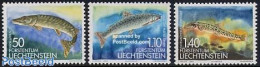 Liechtenstein 1989 Fish 3v, Mint NH, Nature - Fish - Ongebruikt