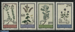 Liechtenstein 1993 Flowers 4v, Mint NH, Nature - Flowers & Plants - Unused Stamps