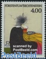 Liechtenstein 1995 Paul Wunderlich Painting 1v, Mint NH, Art - Modern Art (1850-present) - Paintings - Unused Stamps