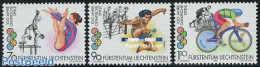 Liechtenstein 1996 Olympic Games Atlanta 3v, Mint NH, Sport - Athletics - Cycling - Gymnastics - Olympic Games - Unused Stamps