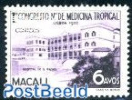 Macao 1952 Tropical Medicine Conference 1v, Unused (hinged), Health - Health - Ongebruikt