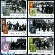 Isle Of Man 2010 Royal History & Stamps 6v, Mint NH, History - Kings & Queens (Royalty) - World War II - Stamps On Sta.. - Royalties, Royals