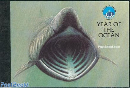 Isle Of Man 1998 Year Of The Ocean Booklet, Mint NH, Nature - Sea Mammals - Stamp Booklets - Unclassified