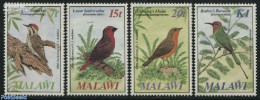 Malawi 1985 J.J. Audubon, Birds 4v, Mint NH, Nature - Birds - Woodpeckers - Malawi (1964-...)