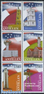 Netherlands Antilles 2008 Lighthouses 6v [++], Mint NH, Various - Lighthouses & Safety At Sea - Phares