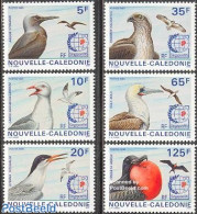 New Caledonia 1995 Singapore, Birds 6v, Mint NH, Nature - Birds - Ongebruikt