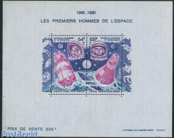 New Caledonia 1981 First Manned Space Flight S/s, Mint NH, Transport - Space Exploration - Nuevos