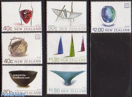 New Zealand 2002 Art Objects 7v, Joint Issue With Sweden, Mint NH, Various - Joint Issues - Art - Art & Antique Object.. - Ongebruikt