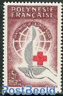 French Polynesia 1963 Red Cross 1v, Mint NH, Health - Red Cross - Ongebruikt