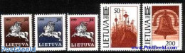 Lithuania 1991 Definitives 5v, Mint NH - Litauen