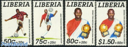 Liberia 1995 Golden Ball 4v, Mint NH, Sport - Football - Sonstige & Ohne Zuordnung