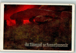 39645511 - Am Huenengrab Zur Sommersonnwende Sign. Jung Karte Nr.646 - Andere & Zonder Classificatie