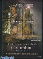 Liberia 2006 Space Shuttle Columbia 25th Ann. S/s, Mint NH, Transport - Space Exploration - Sonstige & Ohne Zuordnung
