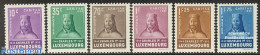 Luxemburg 1935 Child Welfare 6v, Unused (hinged), History - Kings & Queens (Royalty) - Nuevos