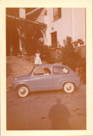 Photographie Photo Vintage Snapshot Amateur Automobile Voiture Auto Fiat 500  - Cars