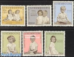 Luxemburg 1962 Caritas 6v, Mint NH, History - Kings & Queens (Royalty) - Unused Stamps