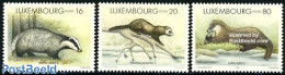 Luxemburg 1996 Animals 3v, Mint NH, Nature - Animals (others & Mixed) - Unused Stamps